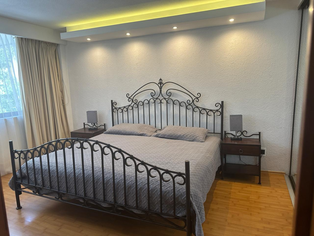 departamento amueblado en renta en schiller, polanco.