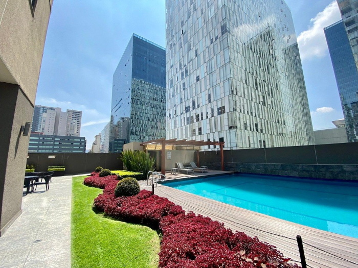 Rento Departamento AMUEBLADO, Ideal Para Ejecutivo. Polarea, Vista Al Soumaya.