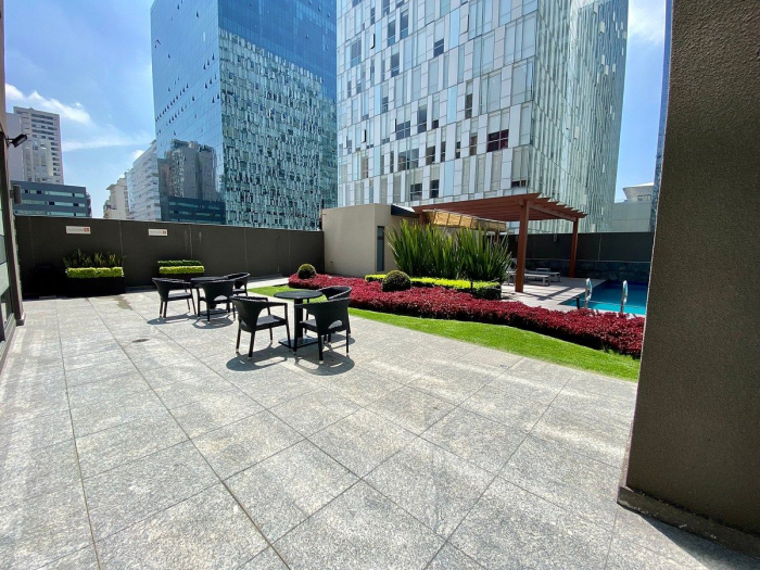Rento Departamento AMUEBLADO, Ideal Para Ejecutivo. Polarea, Vista Al Soumaya.