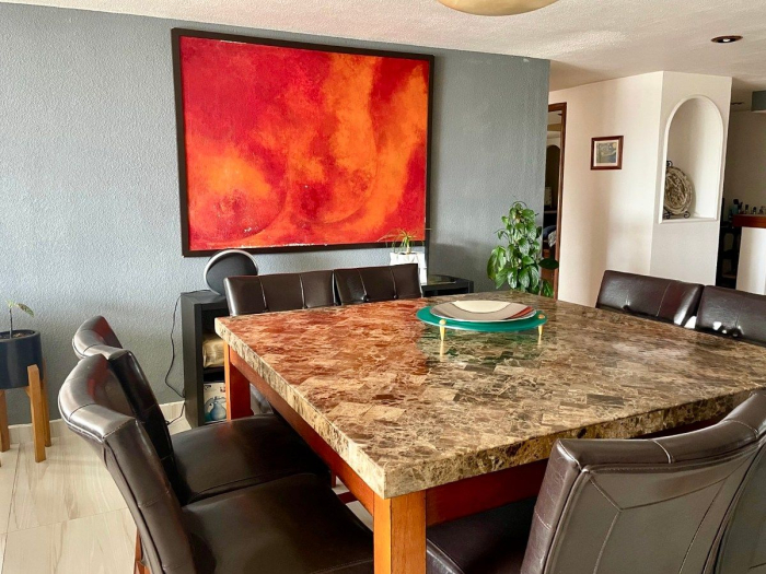 departamento en venta en jardines de la montaña - tlalpan
