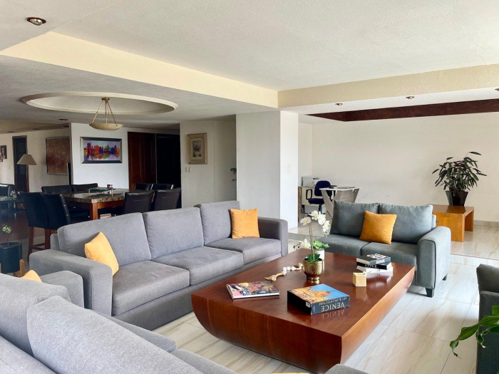 departamento en venta en jardines de la montaña - tlalpan