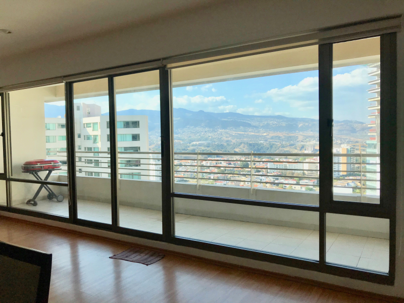 rento departamento con terraza en isla de agua
