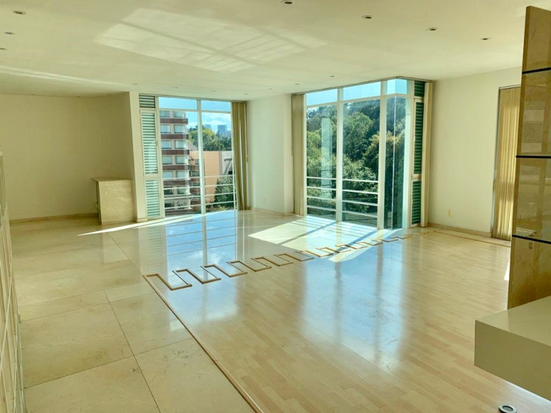 rento departamento en av. club de golf montecarlo interlomas