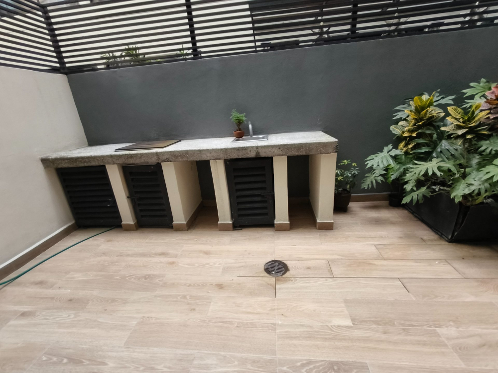 departamento con roof garden privado en quinto piso en col.san rafael