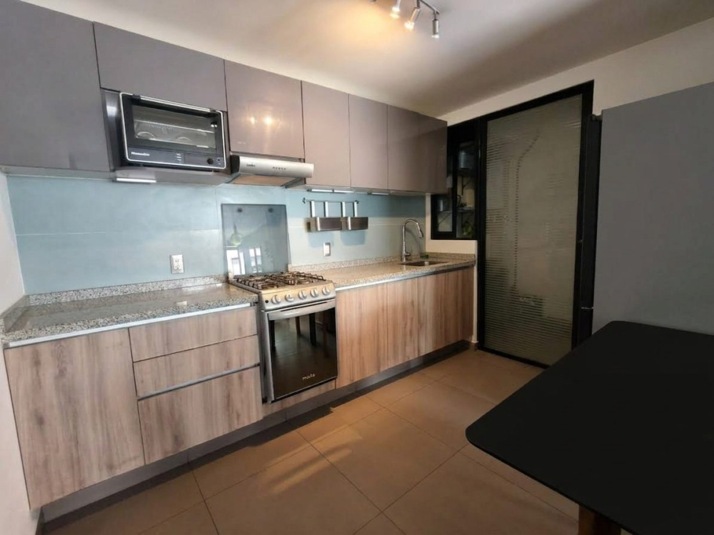 departamento con roof garden privado en quinto piso en col.san rafael