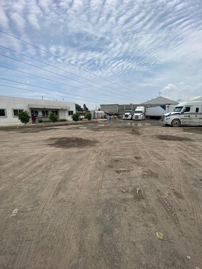 terreno industrial en venta 7,580 m² | uso de terminal de transporte | tultitlán