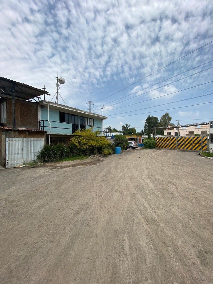 terreno industrial en venta 7,580 m² | uso de terminal de transporte | tultitlán