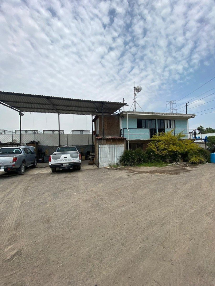 terreno industrial en venta 7,580 m² | uso de terminal de transporte | tultitlán