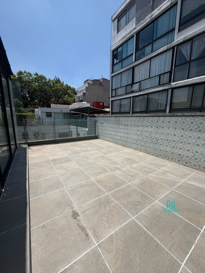 casa en condominio en venta con roof garden privado en san miguel chapultepec