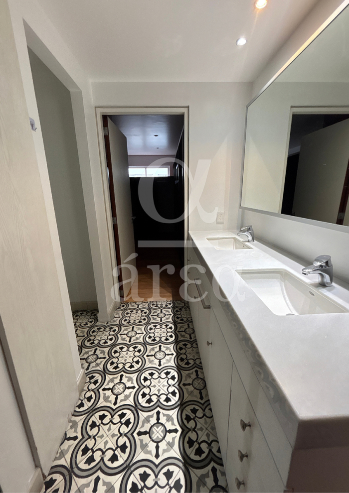 departamento en renta con 2 terrazas - polanco