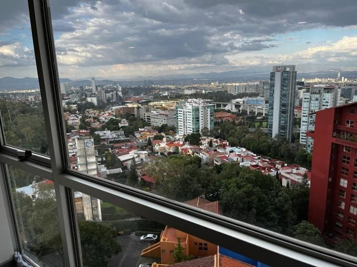 departamento en renta amueblado en santa fe -la cité
