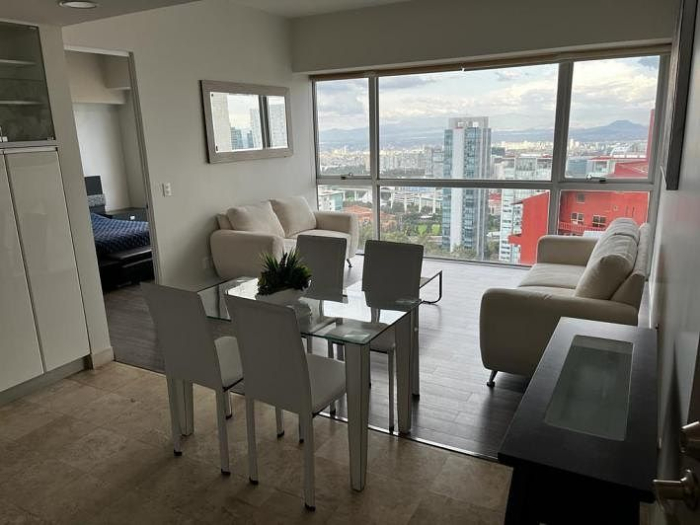 departamento en renta amueblado en santa fe -la cité