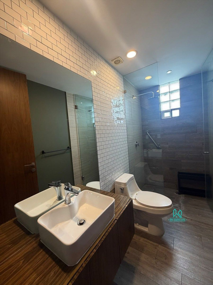 casa en condominio en renta con roof garden privado en san miguel chapultepec