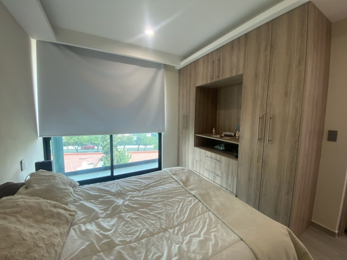departamento con  terraza y en renta col. narvarte