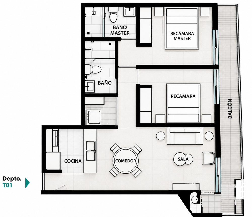 Departamento En Renta En San Rafael