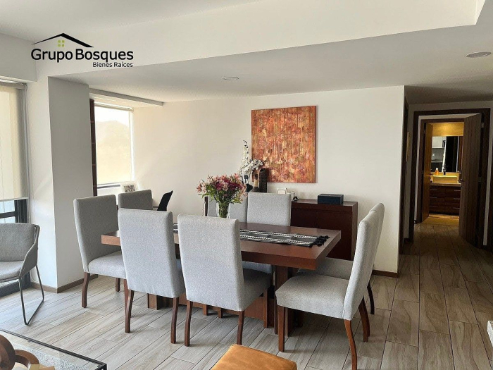 Departamento En Renta, Bosque Real, Torre Morat.
