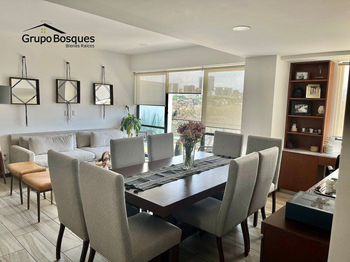 Departamento En Renta, Bosque Real, Torre Morat.