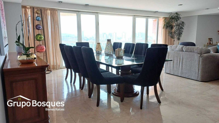 departamento en venta en jardines de fiesole, lomas country club, huixquilucan