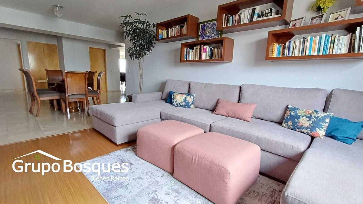 departamento en venta en jardines de fiesole, lomas country club, huixquilucan