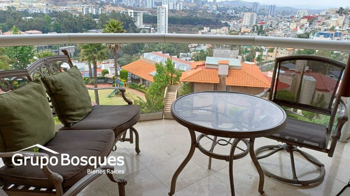 departamento en venta en jardines de fiesole, lomas country club, huixquilucan