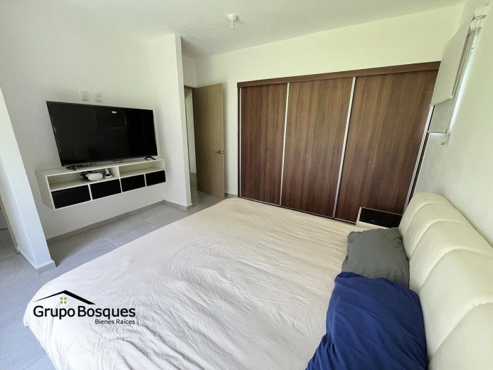 Departamento En Renta  Amueblado En Bosque Real, Puerta Del Encinar