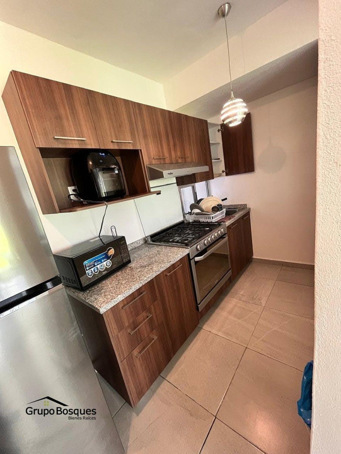 Departamento En Renta  Amueblado En Bosque Real, Puerta Del Encinar