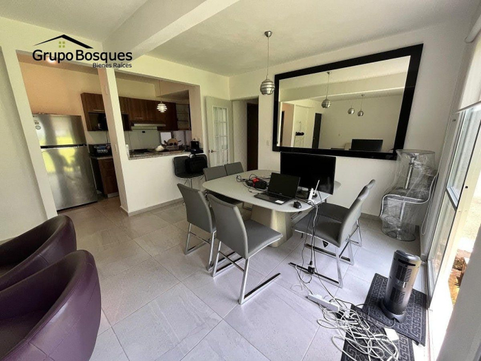 Departamento En Renta  Amueblado En Bosque Real, Puerta Del Encinar