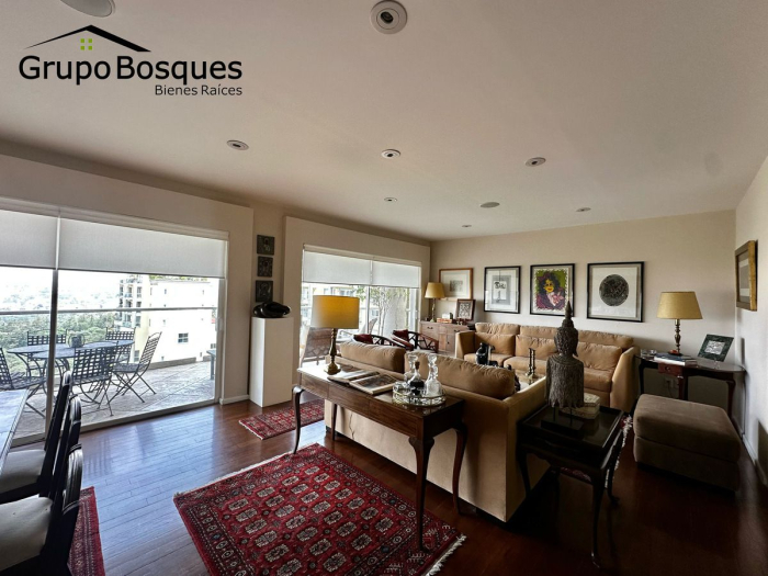 departamento en venta en palmeto 24 bosque real, huixquilucan