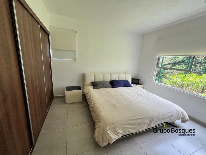 Departamento En Renta  Amueblado En Bosque Real, Puerta Del Encinar