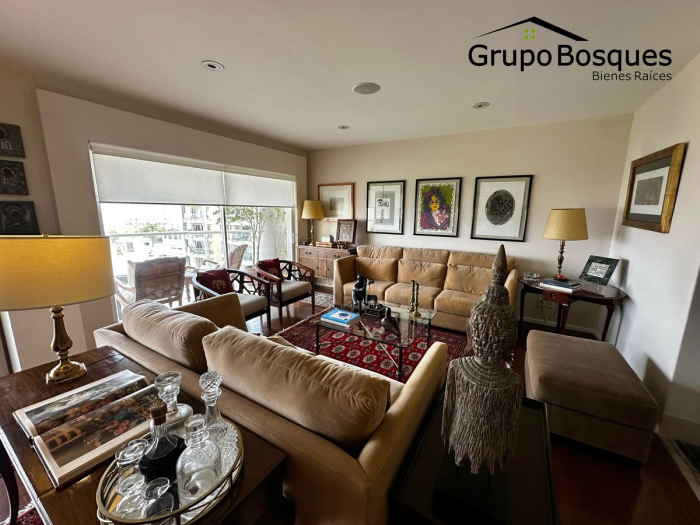 departamento en venta en palmeto 24 bosque real, huixquilucan