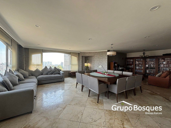 departamento en venta en villa fiesole en lomas country,  huixquilucan