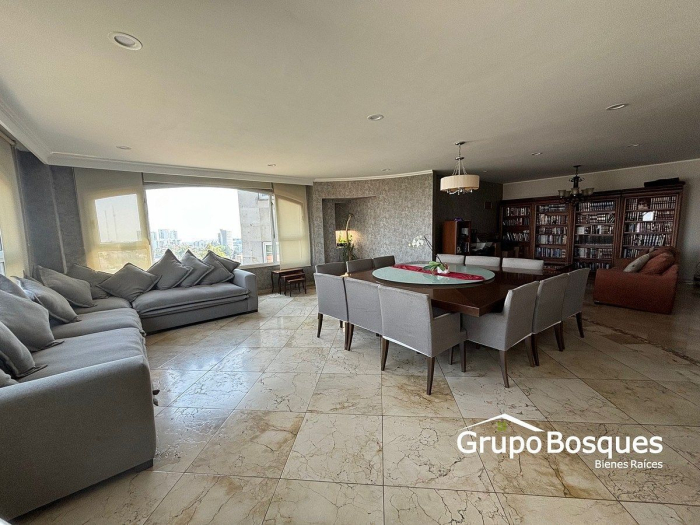 departamento en venta en villa fiesole en lomas country,  huixquilucan