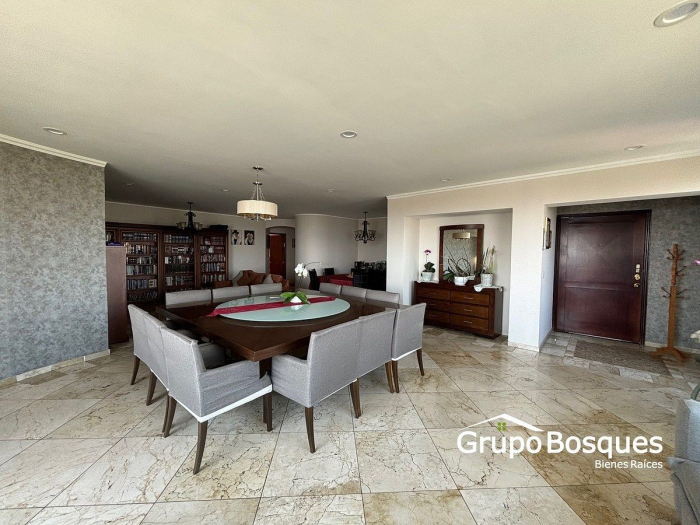 departamento en venta en villa fiesole en lomas country,  huixquilucan