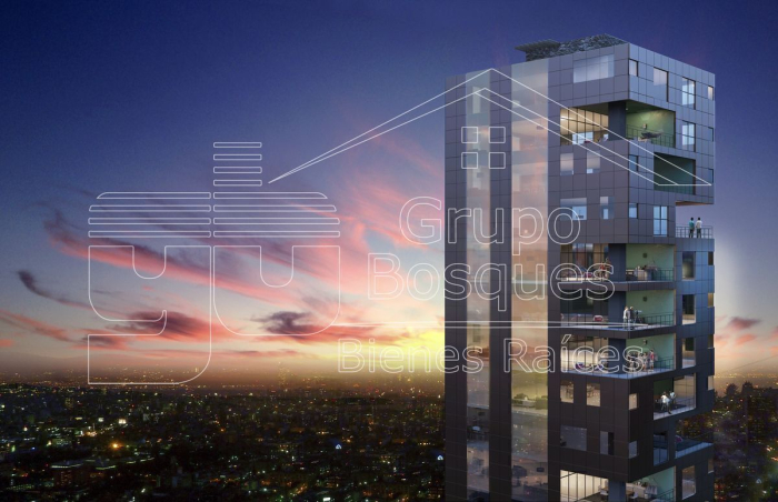 departamento penthouse en venta  en residencial binome, huixquilucan.