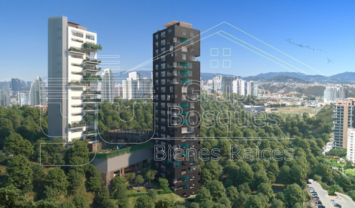 departamento penthouse en venta  en residencial binome, huixquilucan.