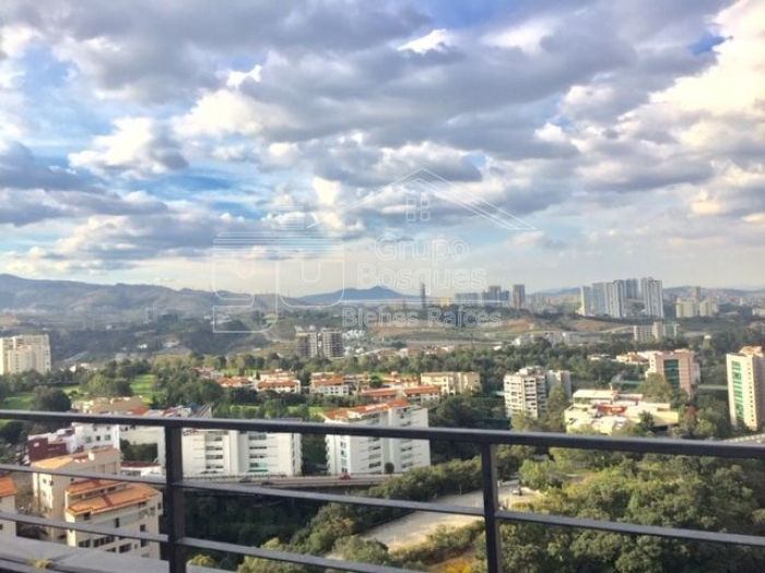 departamento penthouse en venta  en residencial binome, huixquilucan.