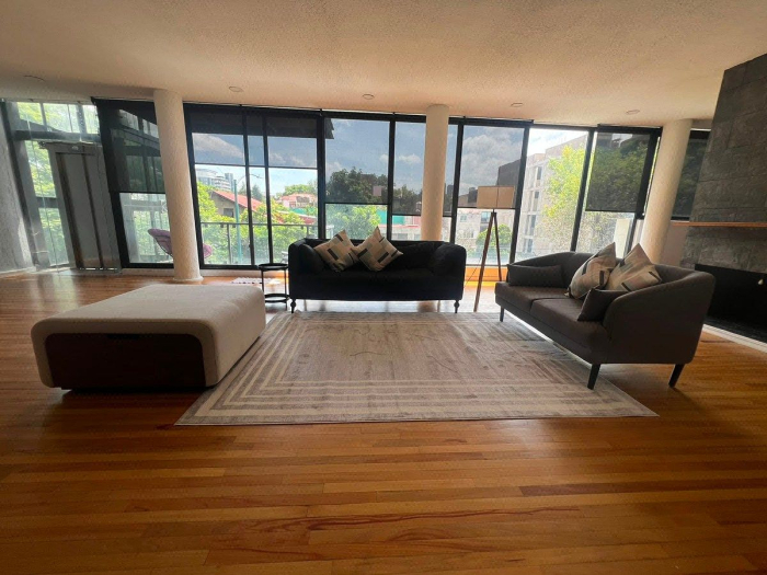 renta departamento amueblado en polanco