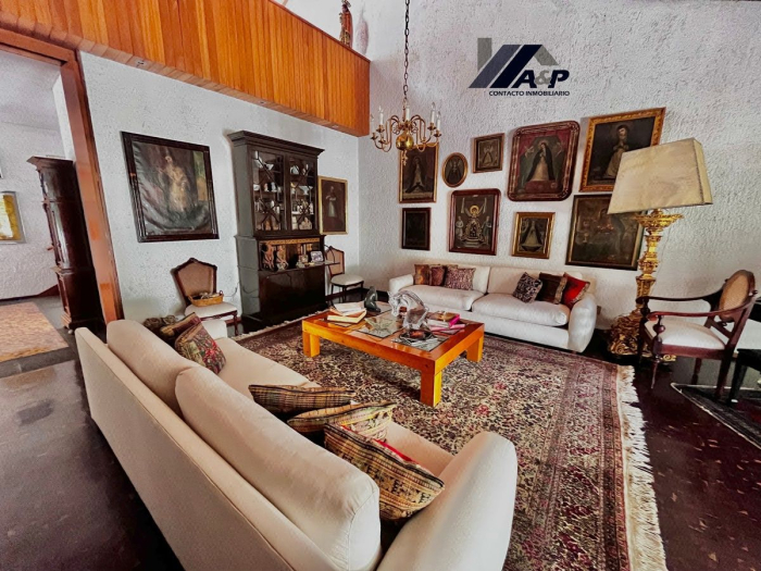casa venta en lomas de chapultepec / seguridad alberca jardín