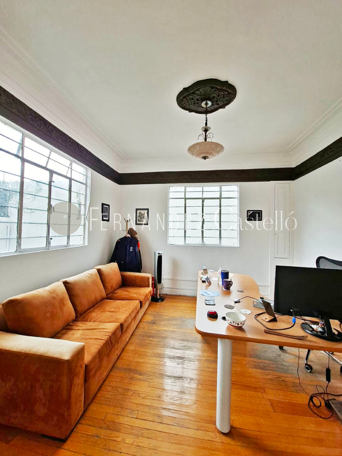 renta casa para oficinas en roma sur (pb)
