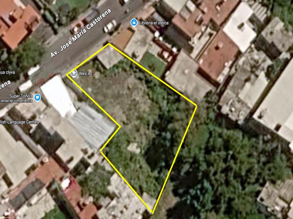terreno en renta en av. jose ma castorena, cuajimalpa