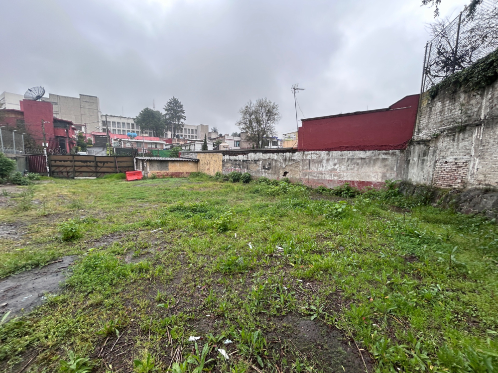 terreno en renta en av. jose ma castorena, cuajimalpa