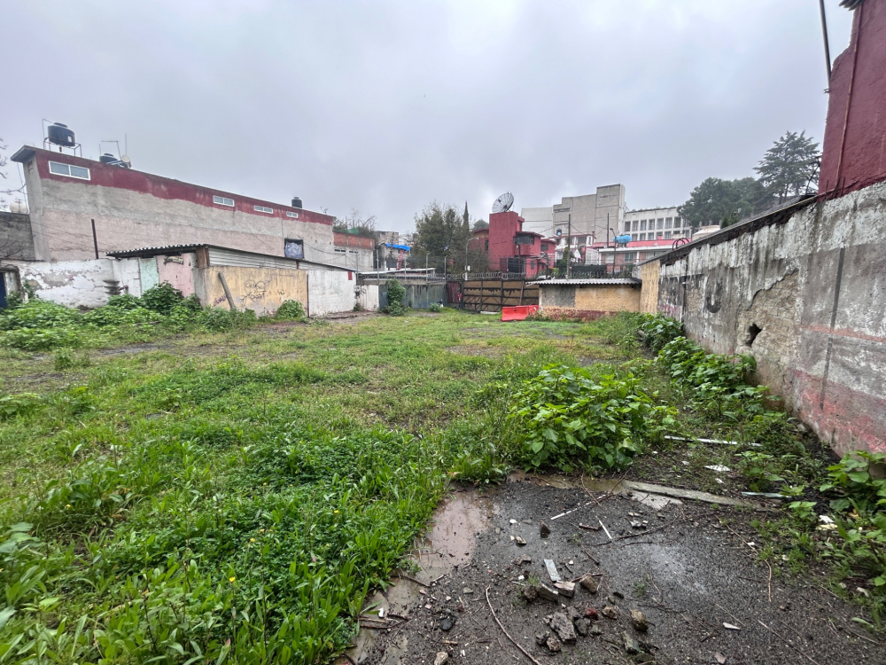 terreno en renta en av. jose ma castorena, cuajimalpa