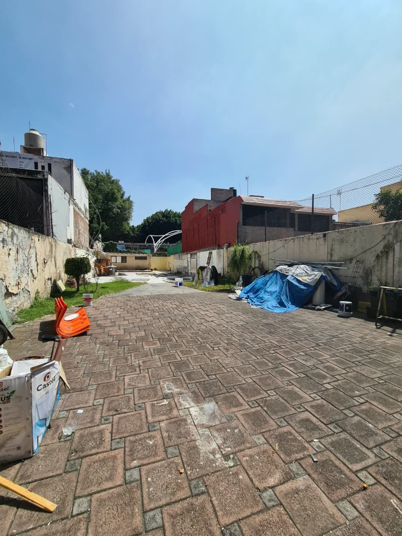 se vende terreno en uxmal santa cruz atoyac col. del valle, cdmx