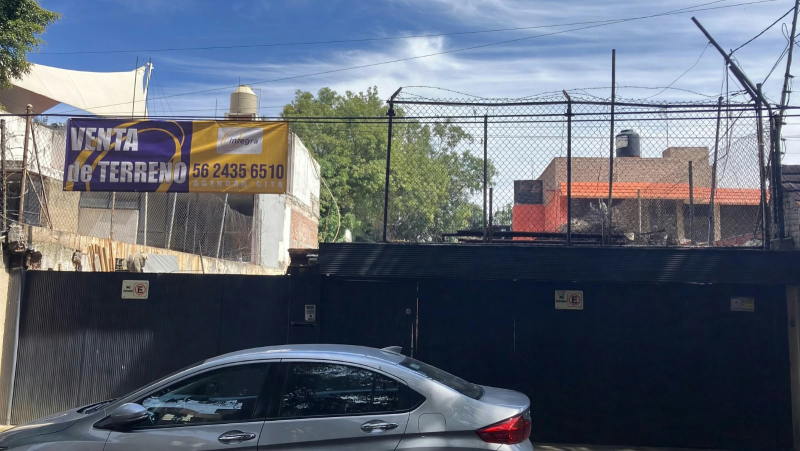 se vende terreno en uxmal santa cruz atoyac col. del valle, cdmx
