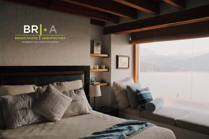 casa en venta y renta frente al lago con espectacular vista.