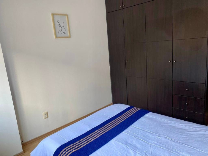 departamento amueblado en renta, en ampliación granada, cerca de polanco