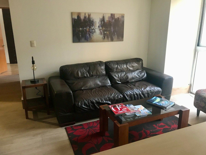 departamento amueblado en renta, en ampliación granada, cerca de polanco