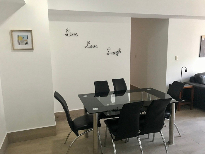 departamento amueblado en renta, en ampliación granada, cerca de polanco