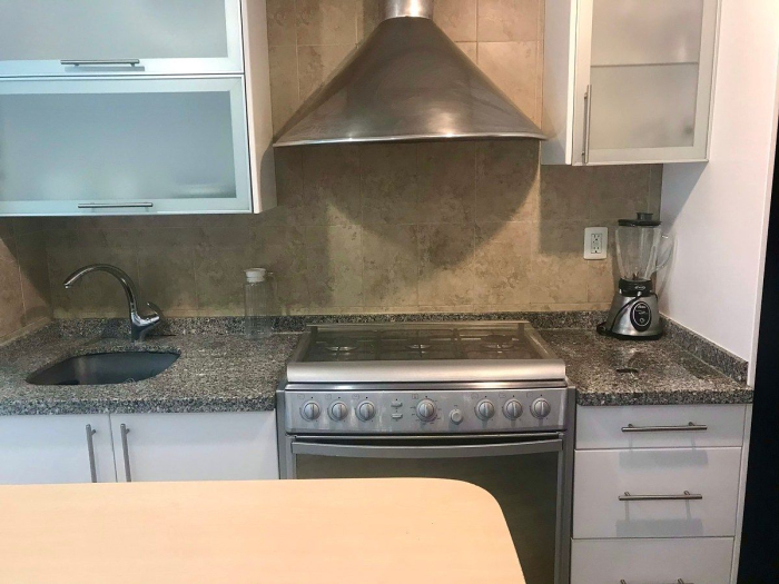 departamento amueblado en renta, en ampliación granada, cerca de polanco
