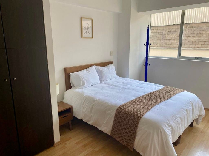 departamento amueblado en renta, en ampliación granada, cerca de polanco